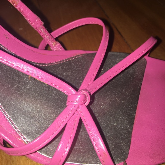 Nine west hot pink heels - Picture 4 of 4